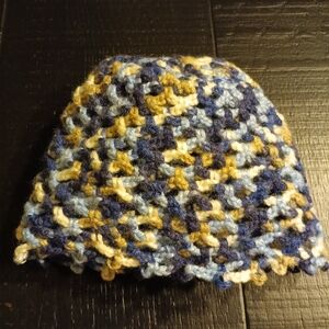 Multicolor Knitted Women's Hat
